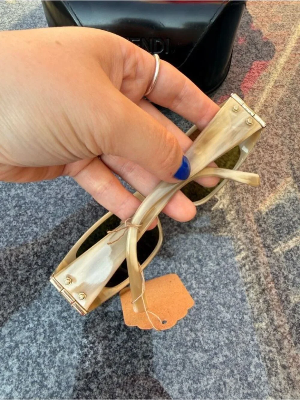 Fendi Y2K FS 1001M 264 125 Rectangular Shield Sunglasses